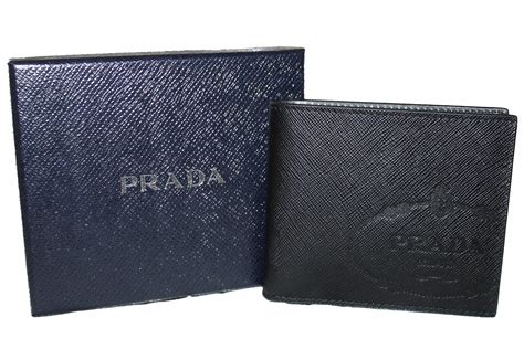 prada mens wallet met|Prada wallet men sale.